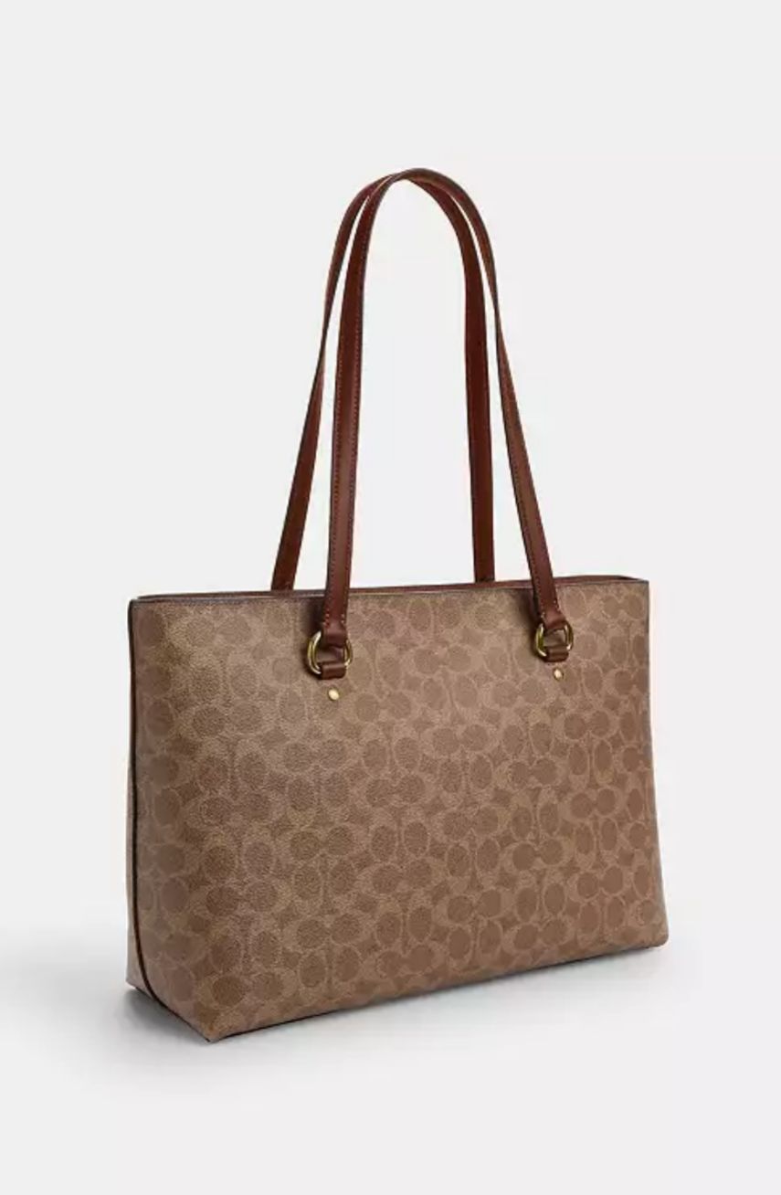 Bolso tote Station en lona distintiva.