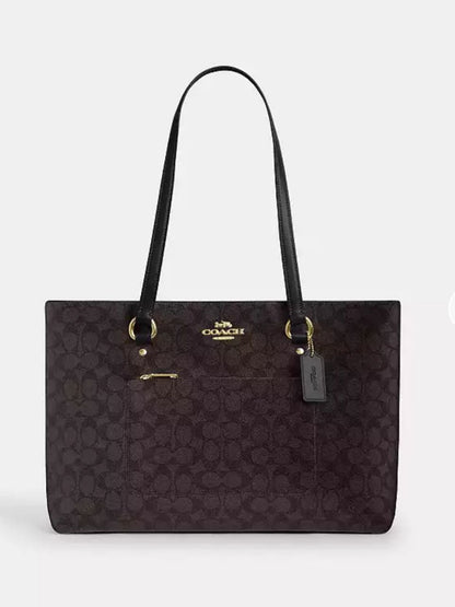 Bolso tote Station en lona distintiva.